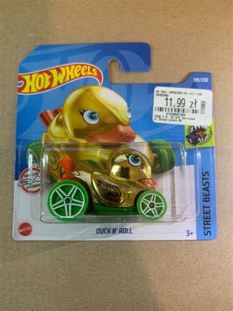 Hot Wheels Duck N Roll Treasure Hunt Zielona G Ra Kup Teraz Na Allegro Lokalnie