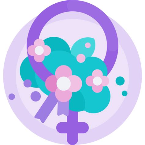 Female Detailed Flat Circular Flat Icon