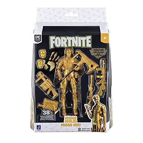 Fortnite Legendary Series Midas Gold 6 Inch Highly Detailed Figure