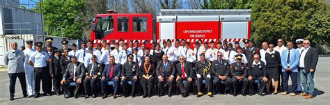 Twenty Six Fire Fighters Graduate Cape Winelands District Municipality