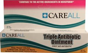 CareAll Triple Antibiotic Ointment 1oz Tube SedationKit