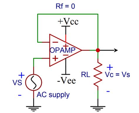 Voltage Follower Opamp Or Buffer Amplifier Hackatronic