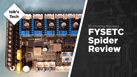 FYSETC Spider Review YouTube