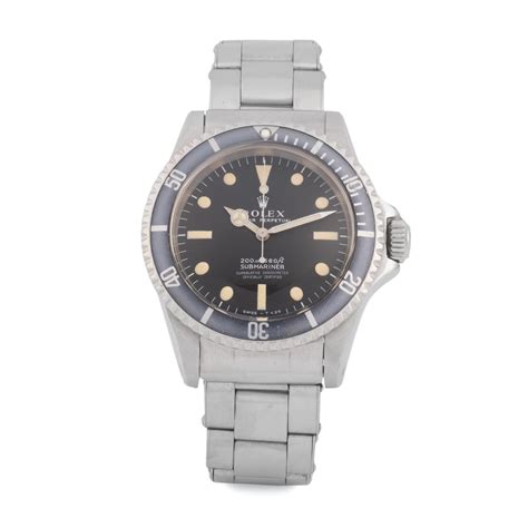 At Auction Rolex Rolex Ref Submariner Line Meter First Matt