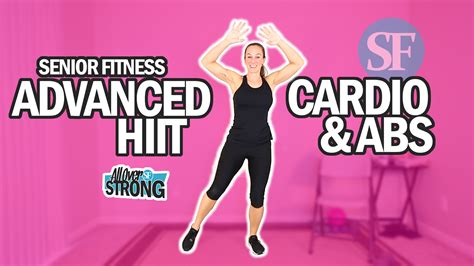 Advanced Hiit Cardio And Abs Workout For Seniors 30 Min Senior