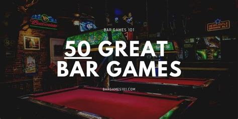 Bar Games 50 Great Ideas For Your Next Game Night Bar Games Arcade