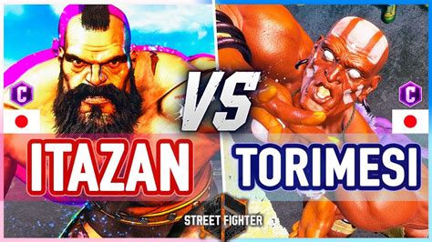 Sf6 🔥 Itazan Zangief Vs Torimesi Dhalsim 🔥 Street Fighter 6 Youtube