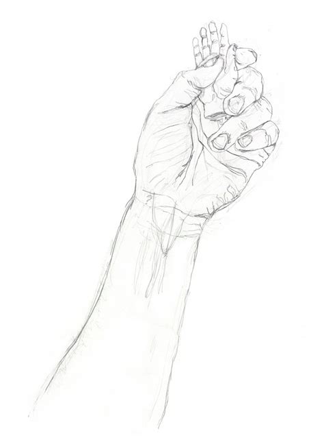 Hand Holding A Pencil Drawing at GetDrawings | Free download