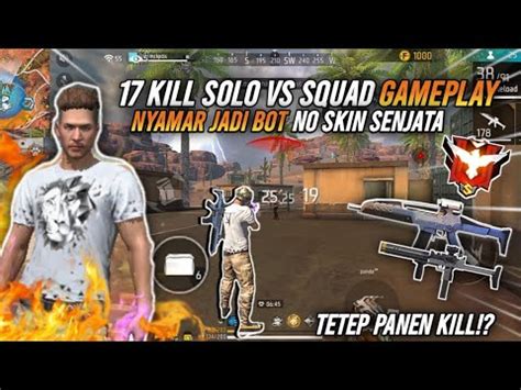 Kill Solo Vs Squad Gameplay Pake Set No Skin Senjata Masih Bisa