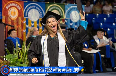 Mtsu Readies For Fall 2022 Commencement Dec 10 Day Before Murphy