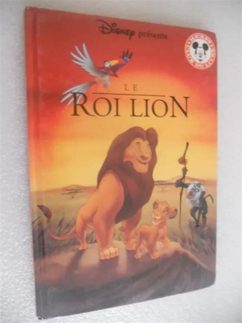 Livre Bd Walt Disney Pr Sente Le Roi Lion Club Du Livre Mickey Eur