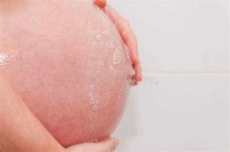 Naked Pregnant Woman Taking Shower Stock Photos Free Royalty Free Stock Photos From Dreamstime