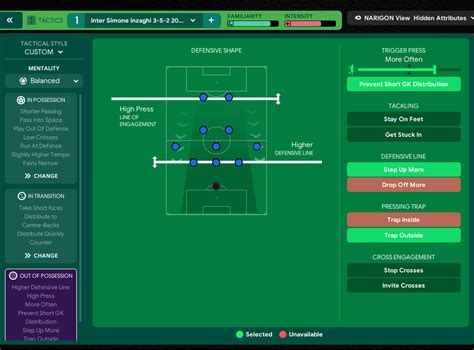 Inzaghi Inter Fm Tactic Fm Scout