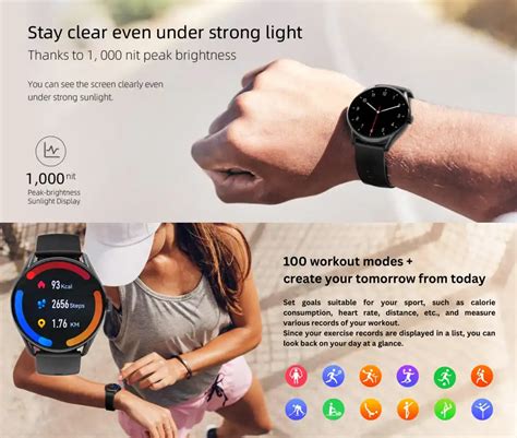 QCY Watch GT Smart Watch 60HZ Retina AMOLED Display GlimmerGadget