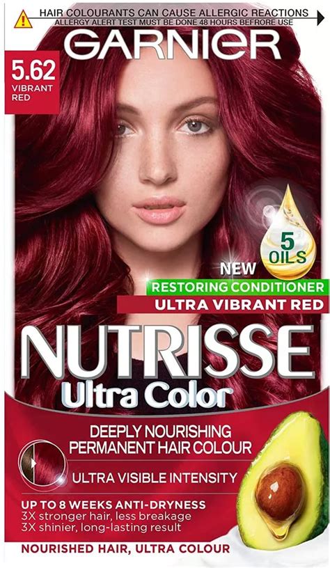 Red Brown Hair Dye Box