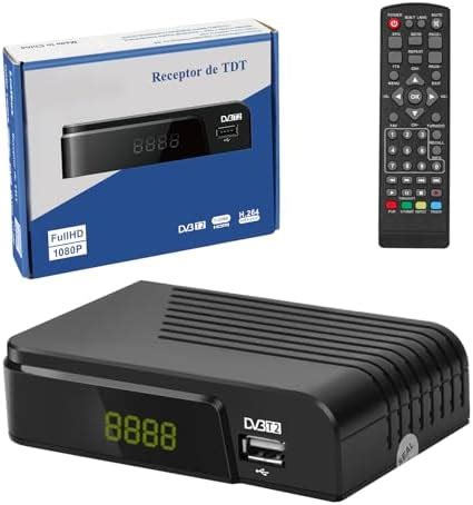 D Codeur Tnt Full Hd Dvb T R Cepteur Avec T L Commande Hevc H