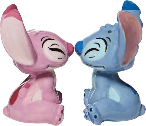 Amazon Enesco Disney Ceramics Stitch And Angel Salt And Pepper