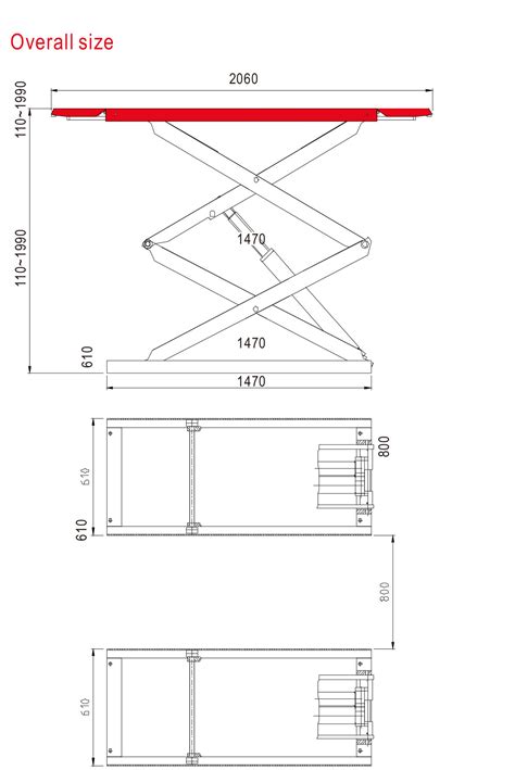 Tlt Af Ultra Thin Small Scissor Lift