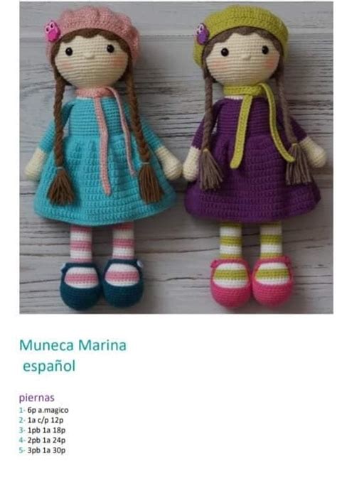 Paso Mu Ecas Tejidas A Crochet Patrones Gratis En Espa Ol Vestido De