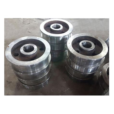 Densen Customized Forged Stainless Steel Heavy Rail Alloy Wheel Rolling