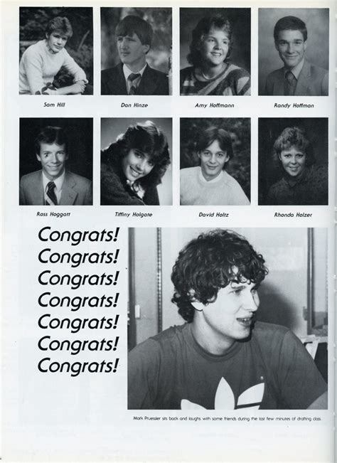 1985 Sheboygan South High School Yearbook Page 62