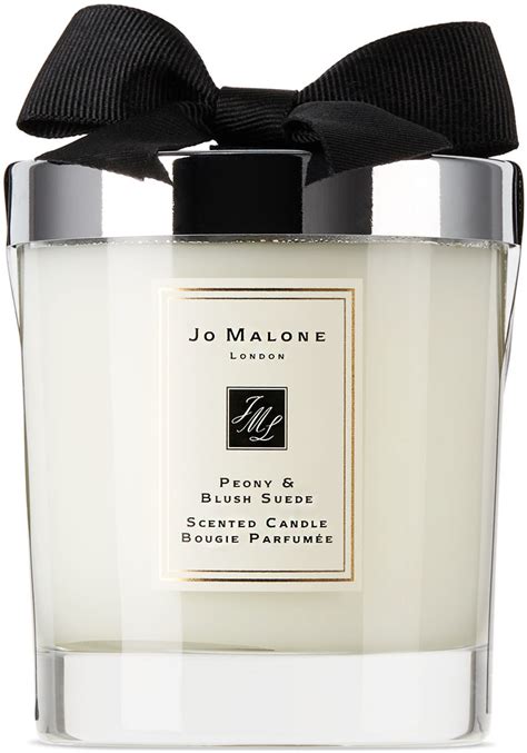 Peony Blush Suede Home Candle By Jo Malone London Ssense