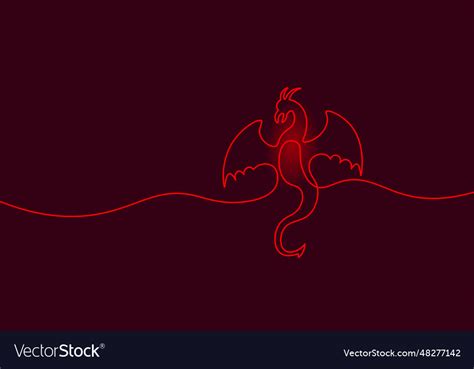 Dragon chinese new year symbol festive asian Vector Image