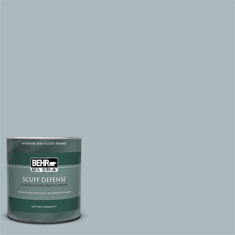 Behr Ultra 1 Qt 740e 3 Prelude Extra Durable Semi Gloss Enamel