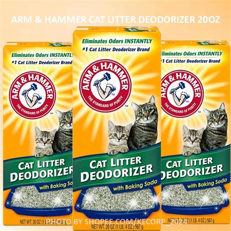 Cat Litter Deodorizer With Baking Soda By Arm And Hammer 20oz 567g