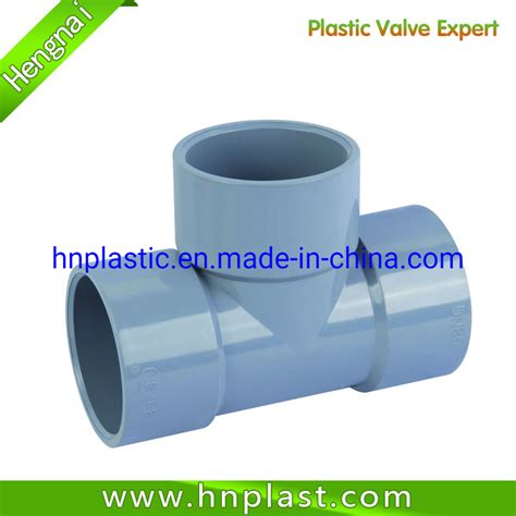 Pn Pvc Equal Tee Upvc Pipe Fitting China Pvc Equal Tee And Pvc Tee