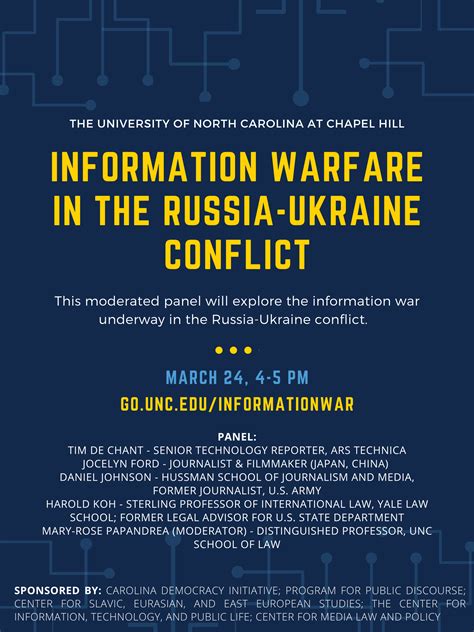 Information Warfare In The Russian Ukraine Conflict Promote Democracy