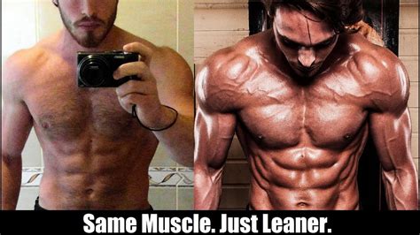 Why Getting Really Lean Can Actually Make You Look Bigger On Camera