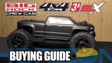 Buying Guide ARRMA 1 10 BIG ROCK 4X4 V3 3S BLX Brushless RTR Monster