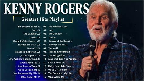 Kenny Rogers Greatest Hits Full Album Best Songs Of Kenny Rogers Youtube