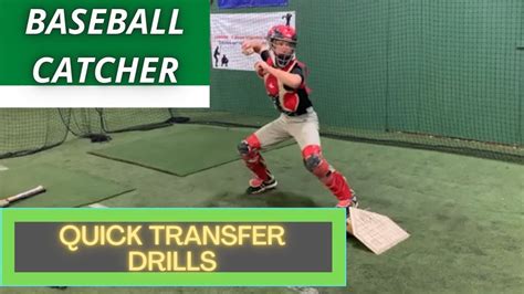 Baseball Catcher Drills For QUICK TRANSFERS And QUICK HANDS For All