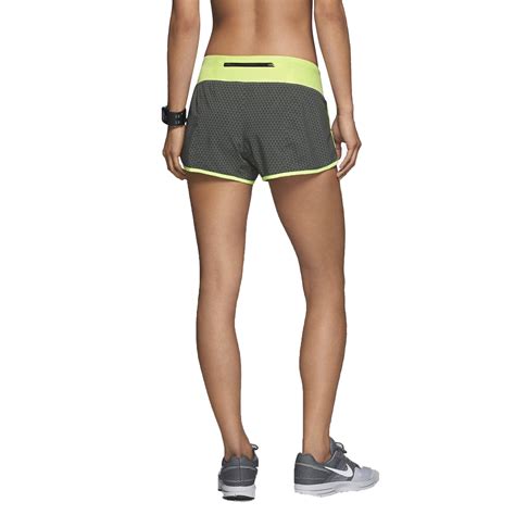 Nike Womens Dri Fit 2 Rival Printed Running Shorts