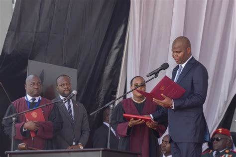 Chapo Sworn In Following Mozambiques Disputed Presidential Election