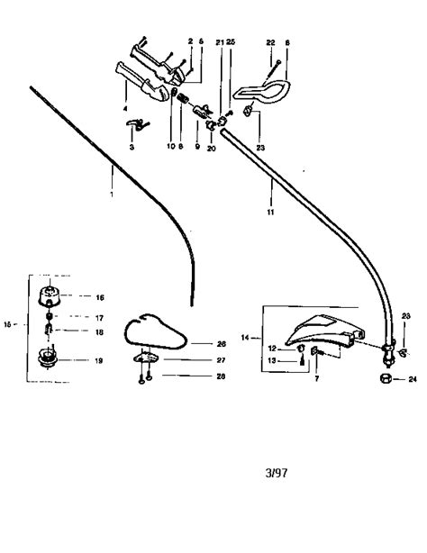 Craftsman Weedwacker Model 316 Parts Diagram