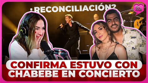 La Llamada De Gabi Desangles Sobre Klk Con Chabebe En Concierto Luis