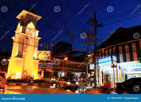 Betong Clock Tower, Betong, Thailand Editorial Photo | CartoonDealer ...