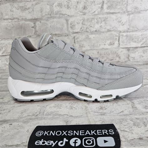 Size 10 Nike Air Max 95 Essential Wolf Grey For Sale Online Ebay