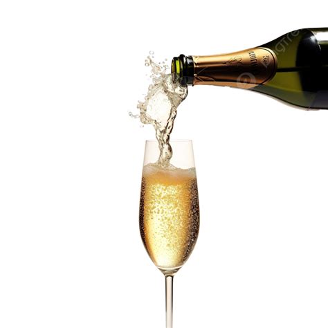 Champagnerflasche Jubelt Der Feier Zu Sekt Flasche Prost Png Bild