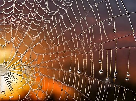 Spider Web Dew Drops Free Stock Photo Public Domain Pictures