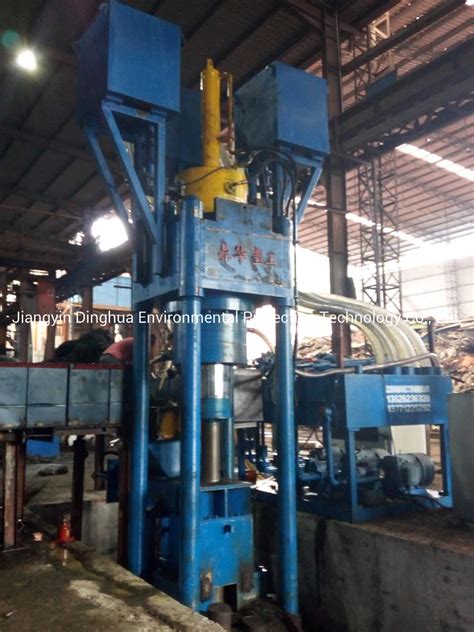 Hydraulic Scrap Metal Recycling Copper Briquette Press Machine China