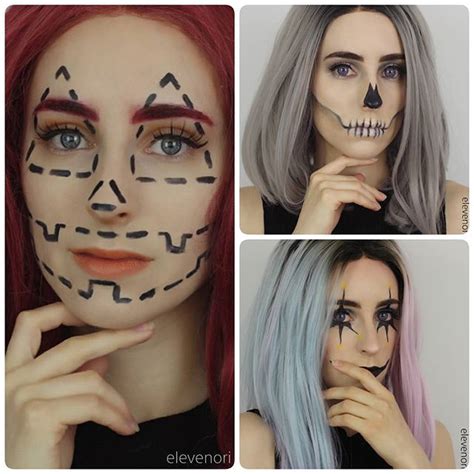 Here Are A Couple Last Minute Halloween Makeup Ideas That Dont Require