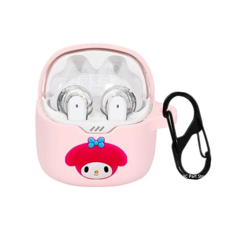 Sanrio Earphone Case Cover For JBL TUNE FLEX Silicone Wireless Bluetooth Earbuds Charging Box ...