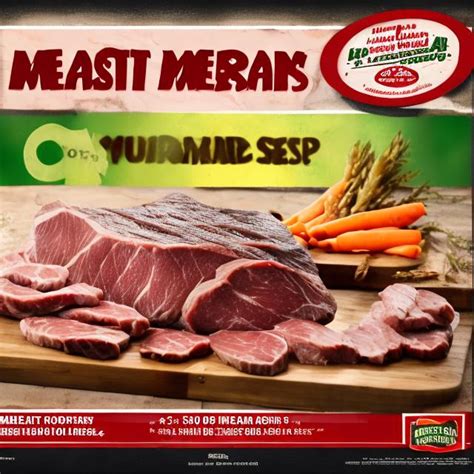 Meat advertisement