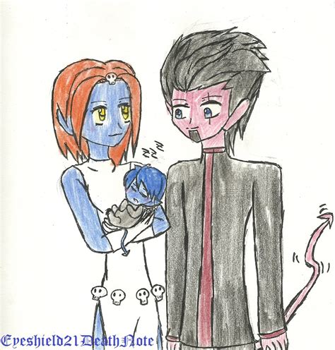 mystique azazel nightcrawler by ThePastelHobbit on DeviantArt