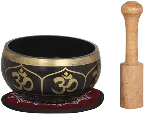 Tibetan Buddhist Om Singing Bowl