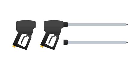 Pressure Washing Gun Icon Appliance Pressure Washer Gun Vector Stock